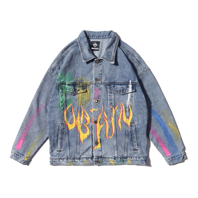 Painted Denim Jacket
