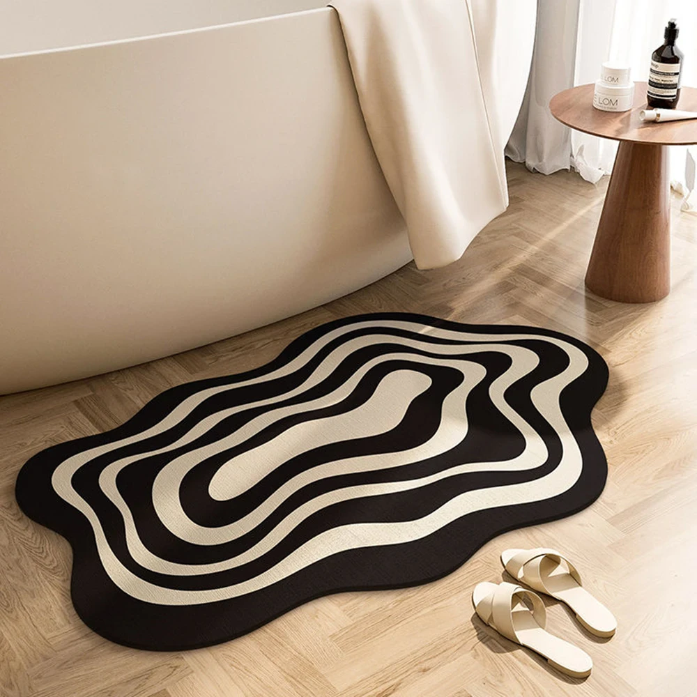 Abstract Bath Mat