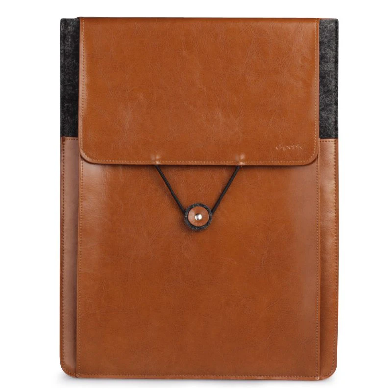 Leather and Felt Macbook Air & Pro 13' Sleeve