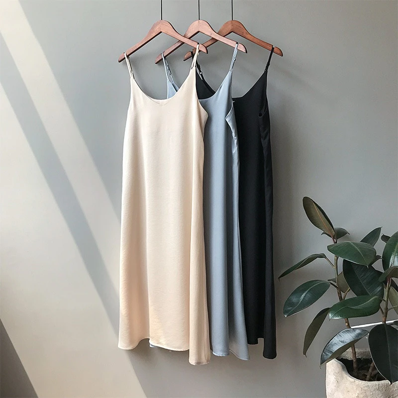 Satin Slip Dress