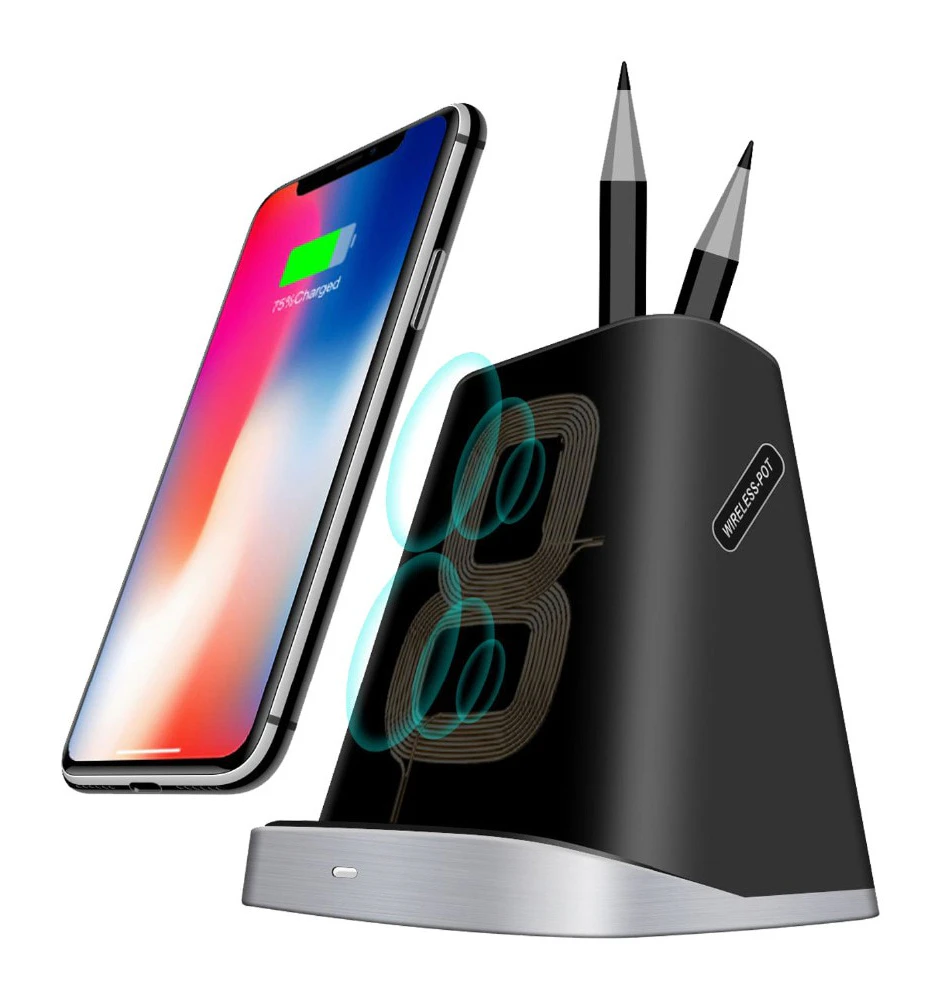 High Speed Wireless Charger Pen Holder