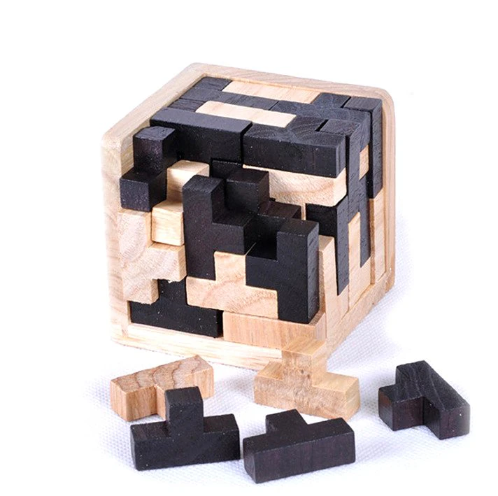 Wooden Luban Block Puzzle