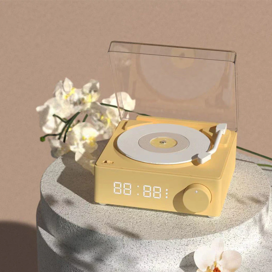 Turntable Style Bluetooth Speaker