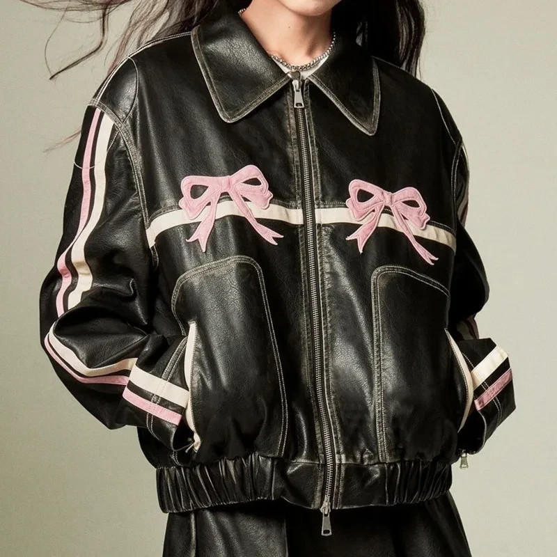 Bow Biker Jacket