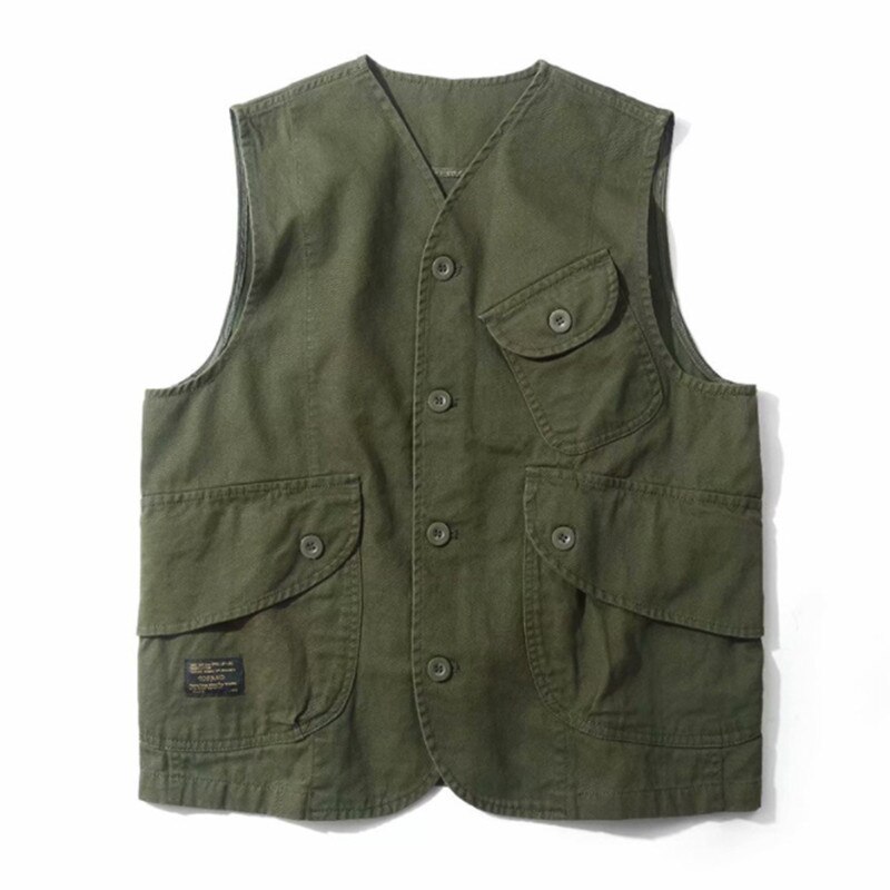 Canvas Fisherman Work Vest