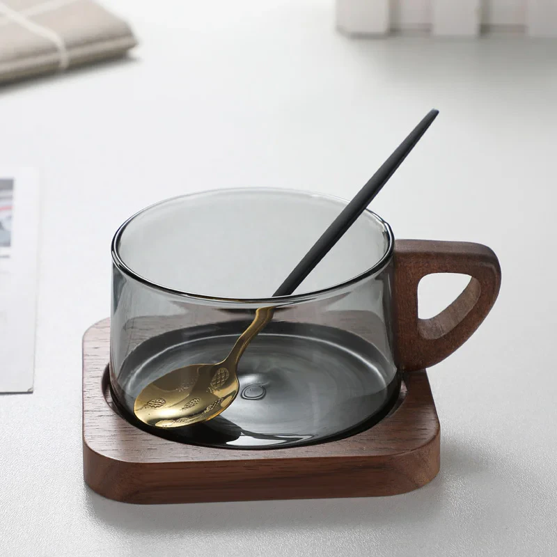 Mug & Wooden Coaster
