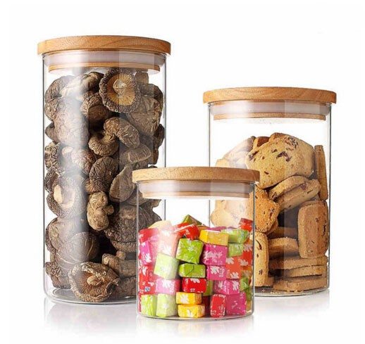 Glass Kitchen Jars