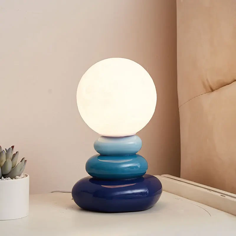 Stone Stack Lamp