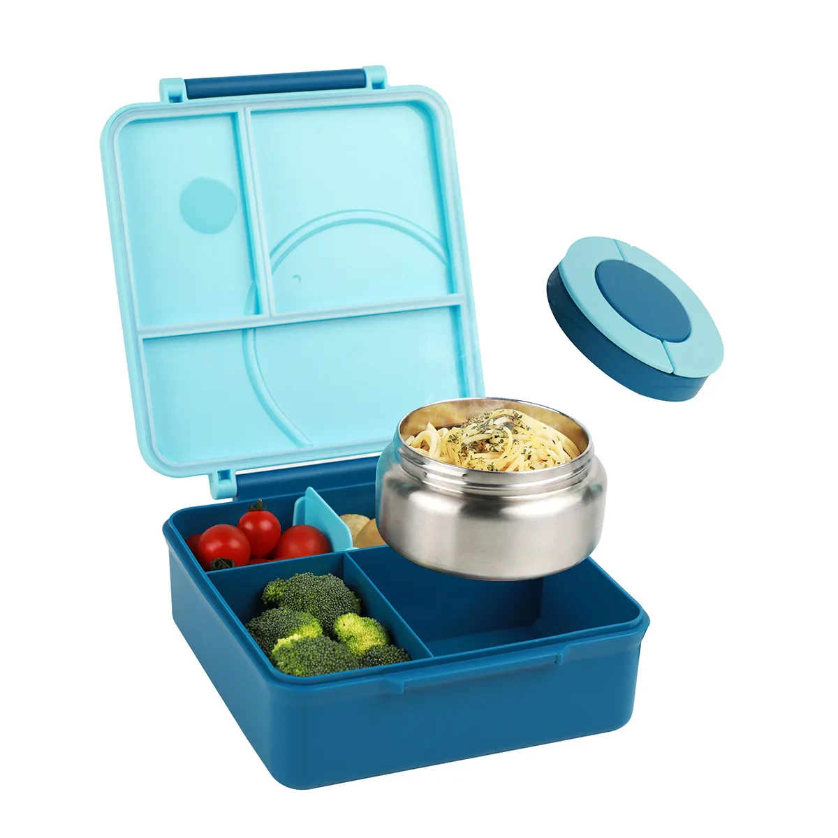 Multi-Compartment Lunch Box