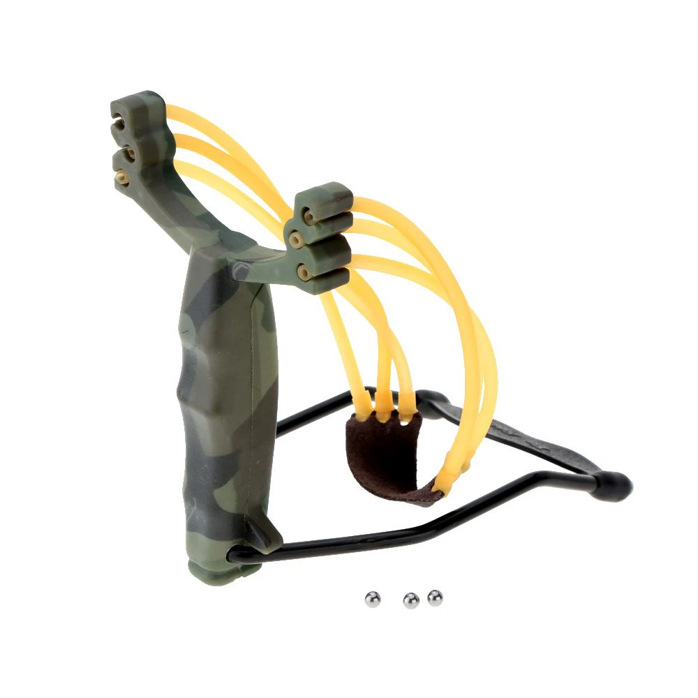 Camouflage Wrist Lock Slingshot