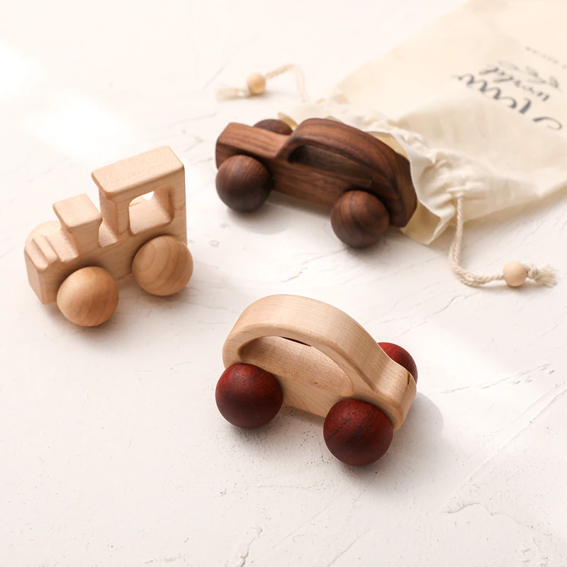 Minimalist Wooden Car Toy