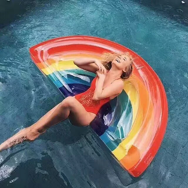Rainbow Pool Floatie