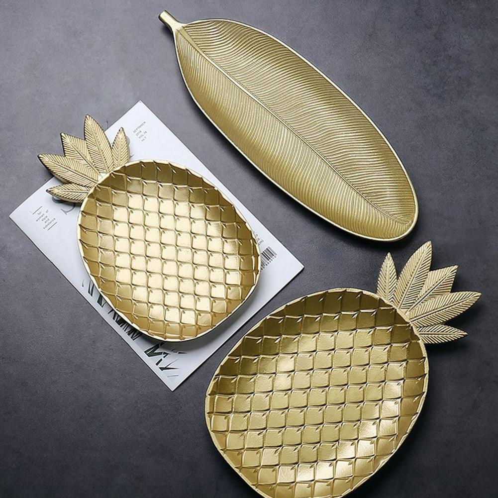 Gold Serving Display Dish