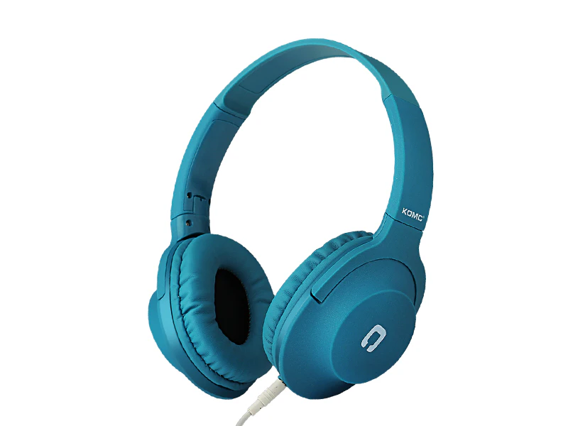 Wired Color Block Headphones