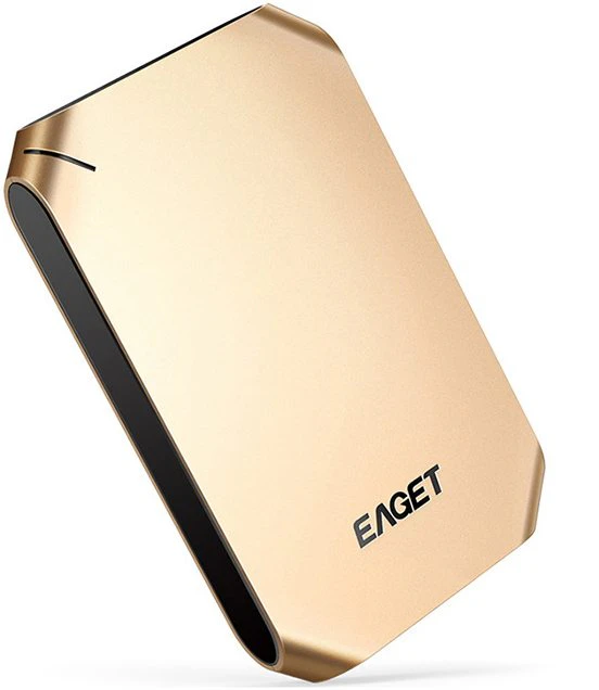 Matte Gold External Hard Drive