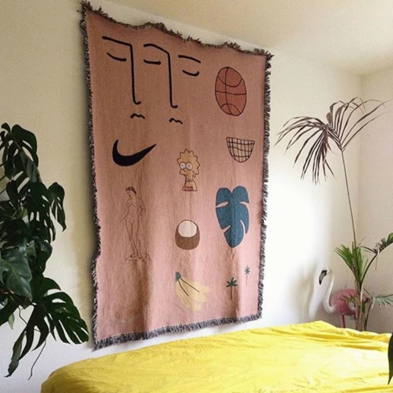 Drawings Wall Tapestry Hanging