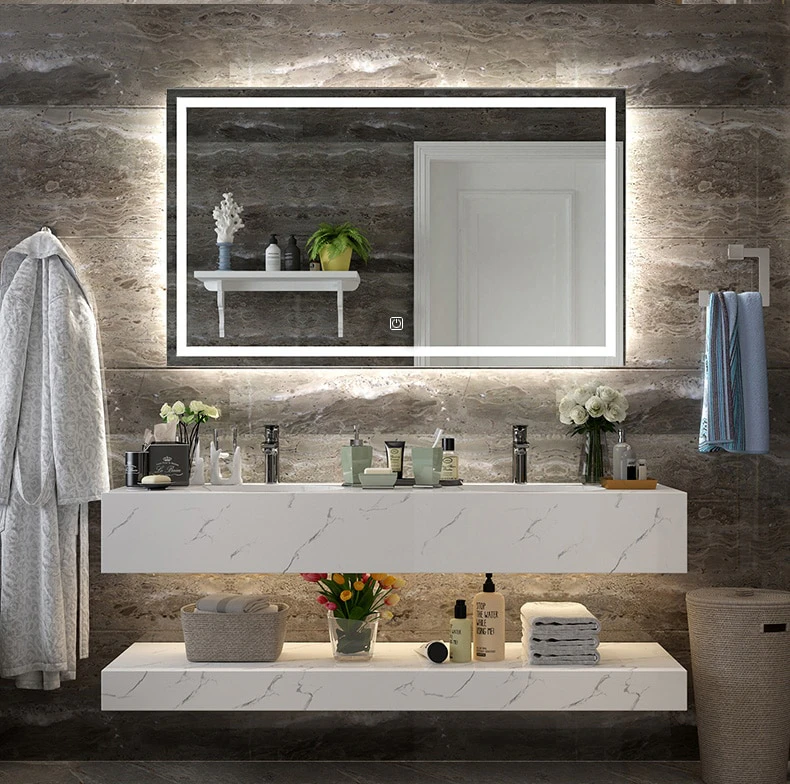 LED Wall Mount Bathroom Mirror
