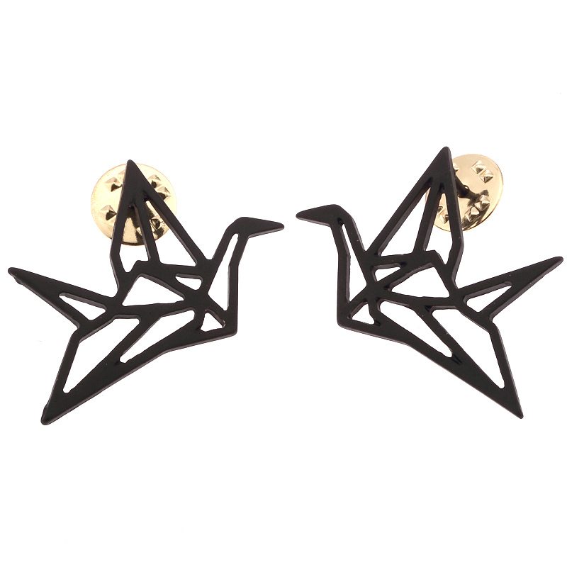 Origami Poly Crane Earings