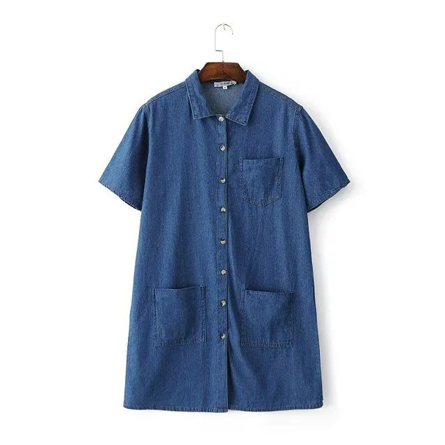 Denim Mini Dress