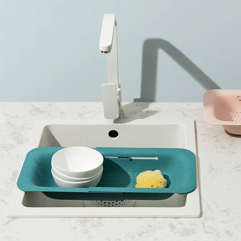 Adjustable Sink Drainer Tray