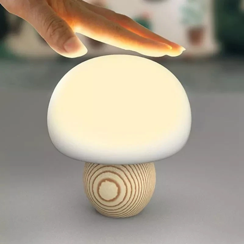 Mushroom Tap Night Light