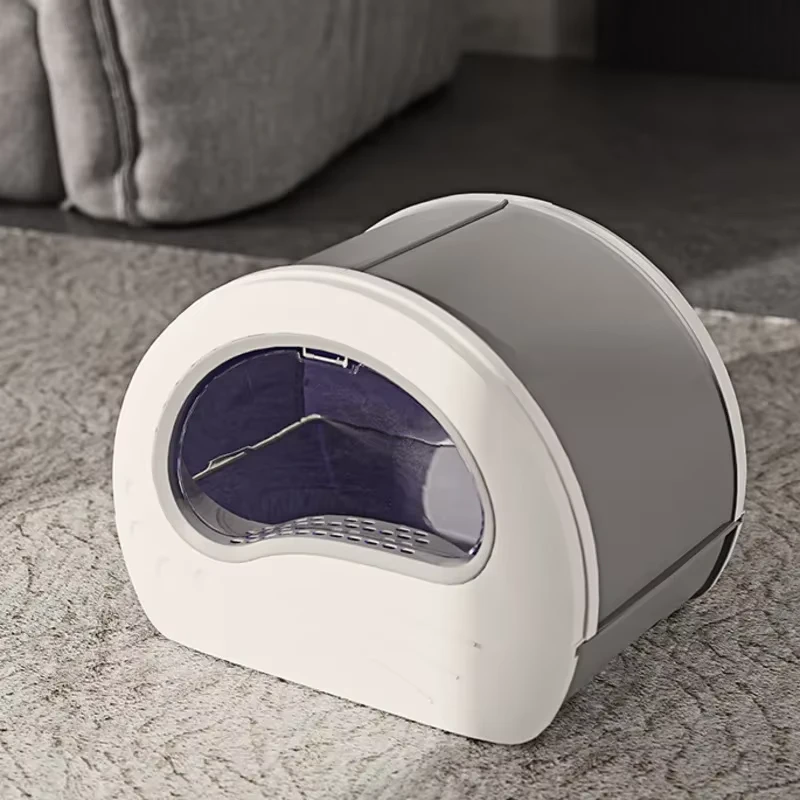 Enclosed Cat Litter Box