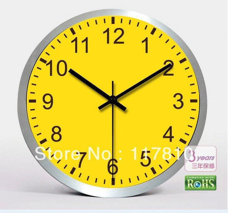 Aluminium Wall Clock