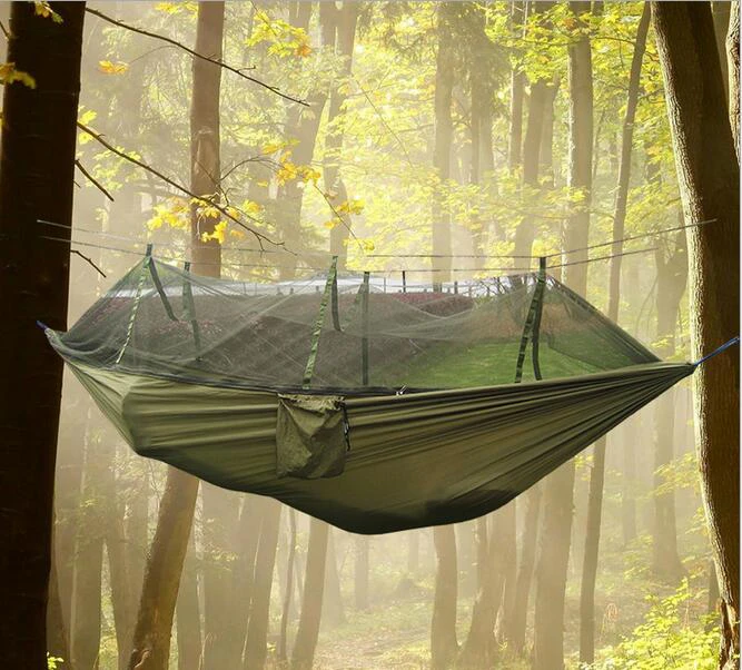 Netted Parachute Cloth Hammock