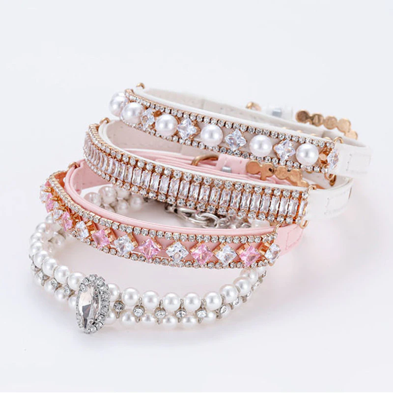 Luxury Rhinestone Pet Collar
