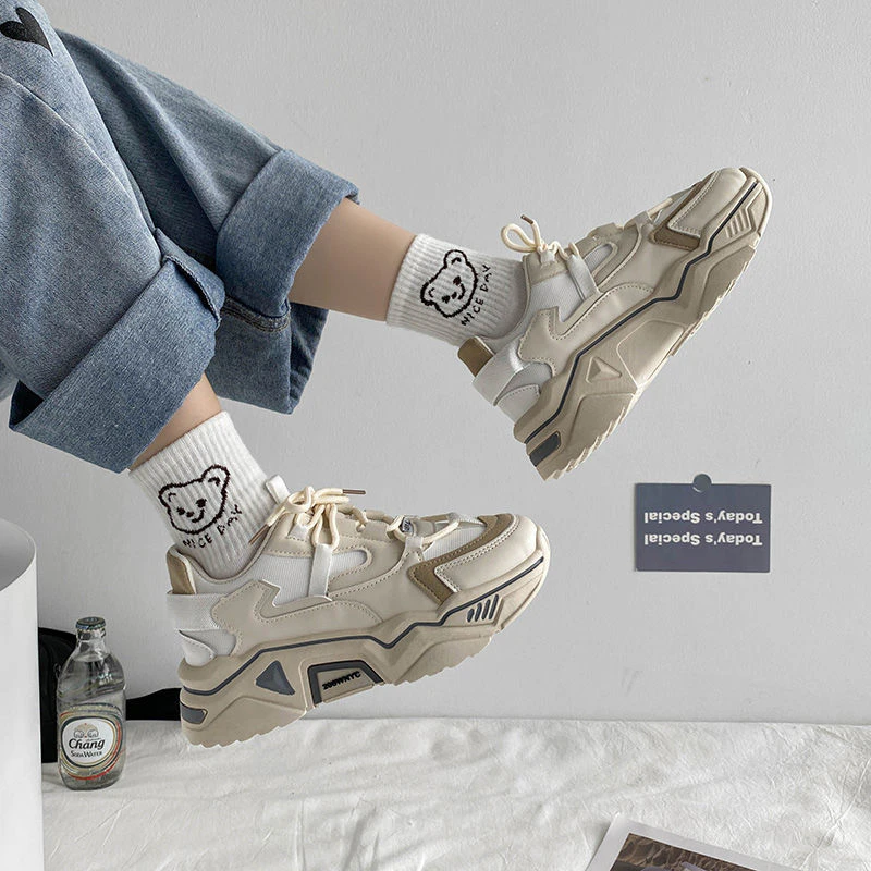 Light Platform Sneakers