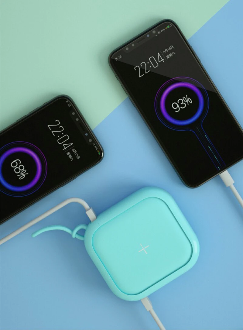 Portable Wireless Qi Power Bank