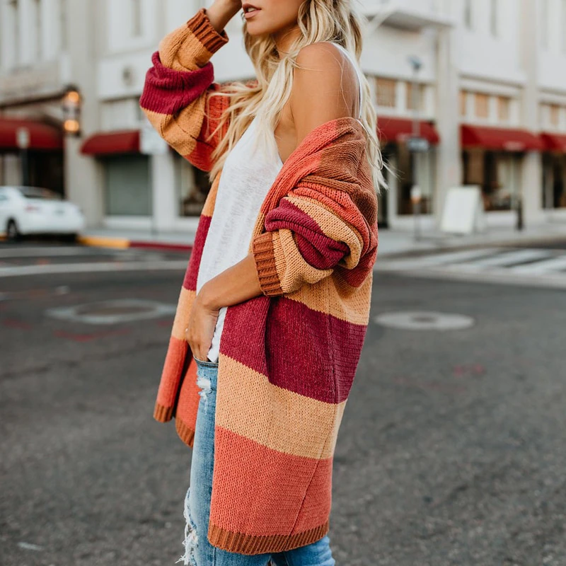 Color block sweater