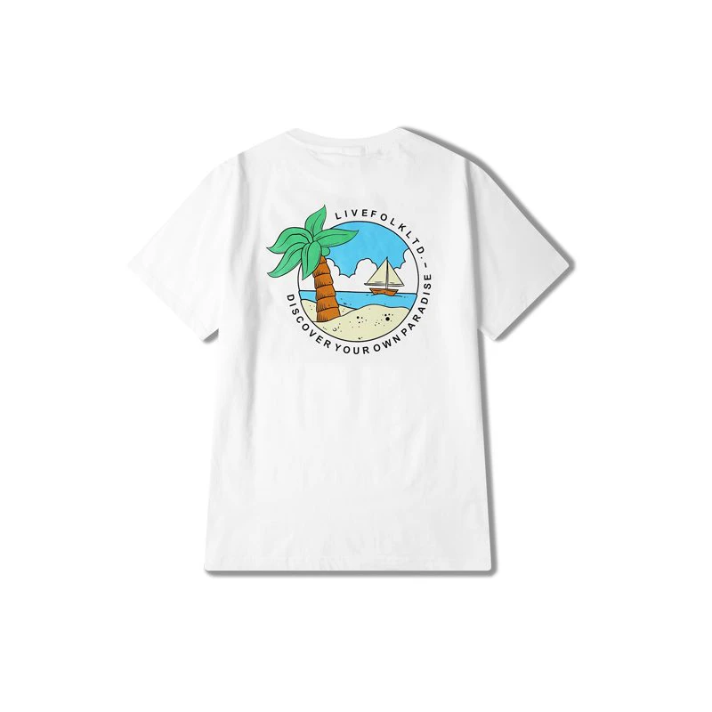 Island Print Tee