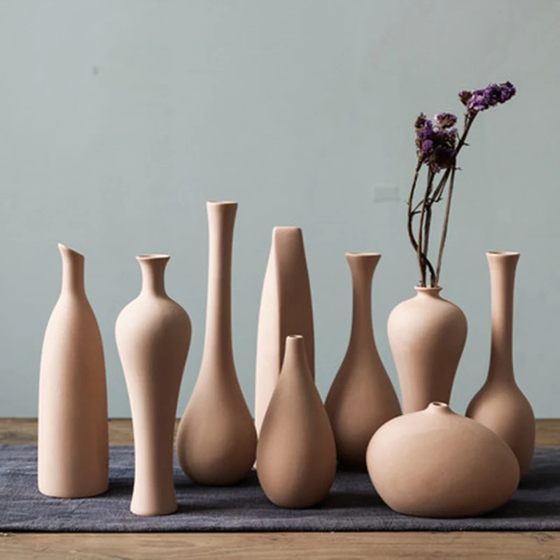 Minimalist Ceramic Vases