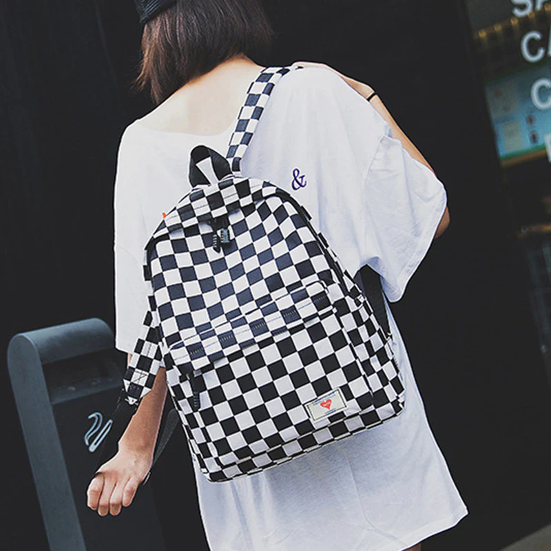 Checkerboard Backpack