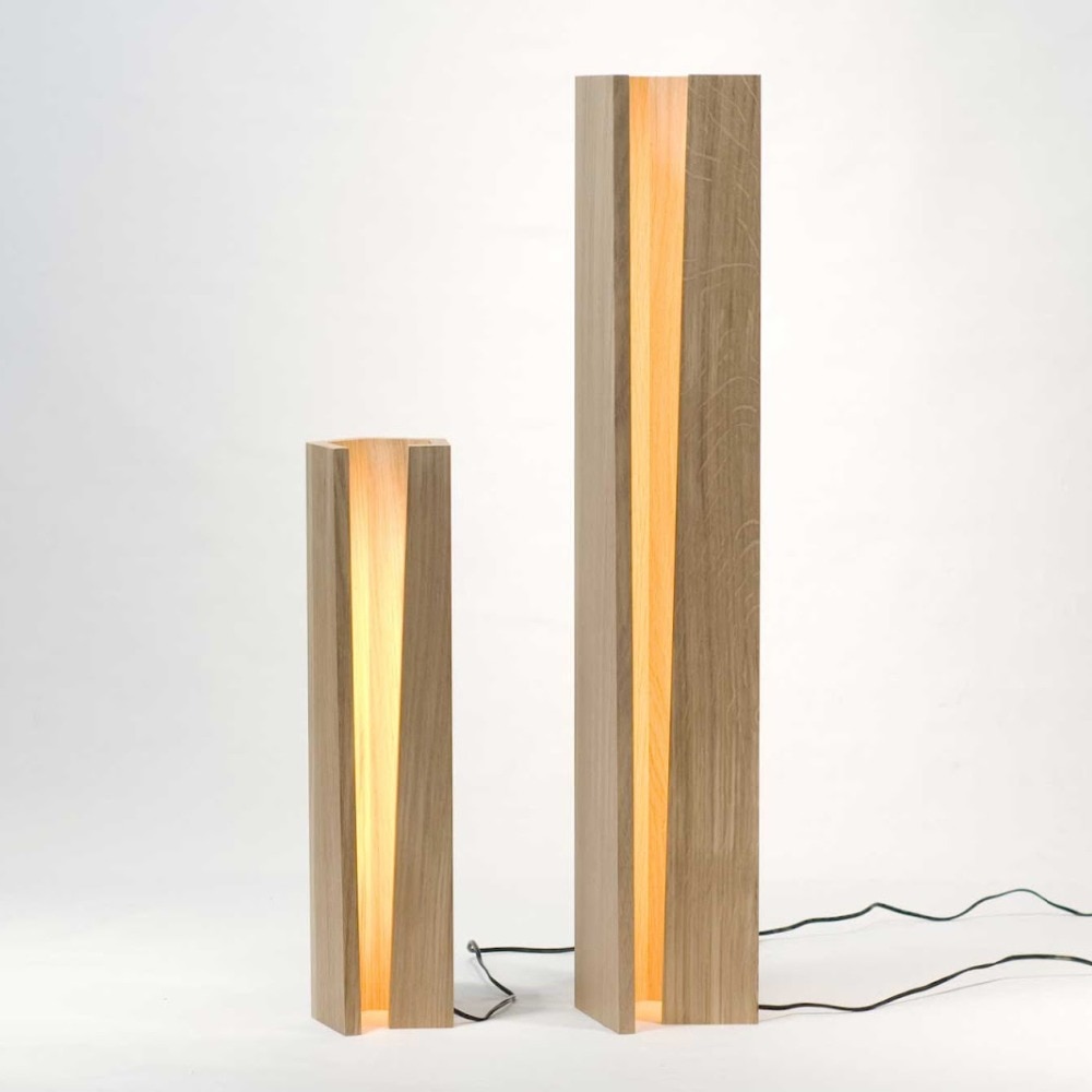 Minimalist Wooden Stand Lamp