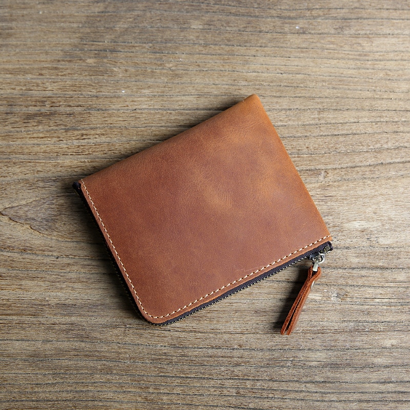 Genuine Leather Slim Wallet