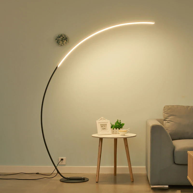 Curved Floor Lamp