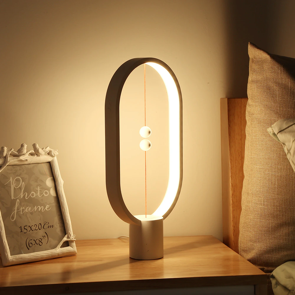 LED Hoop Balance Lamp