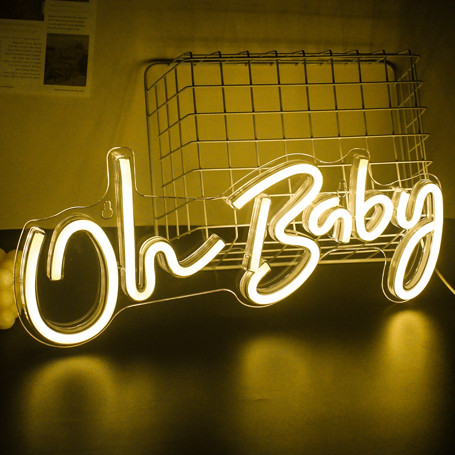 Oh Baby Neon Sign