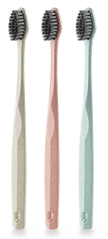 3pc Eco Charcoal Toothbrush