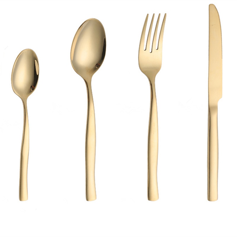 Gold Cutlery Set