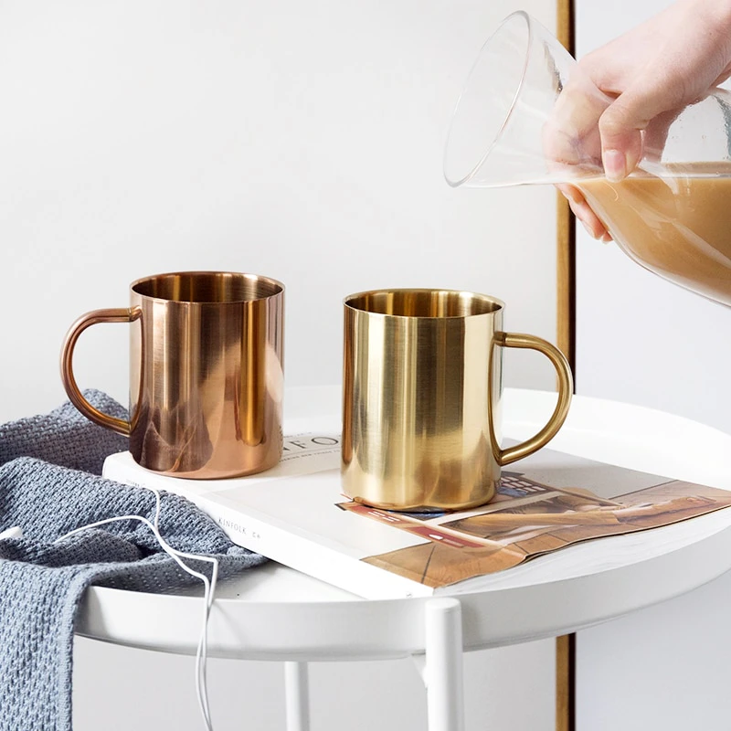 Double Wall Copper Mug