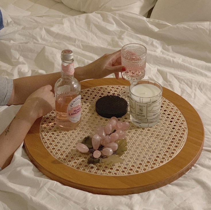 Rattan Display Tray