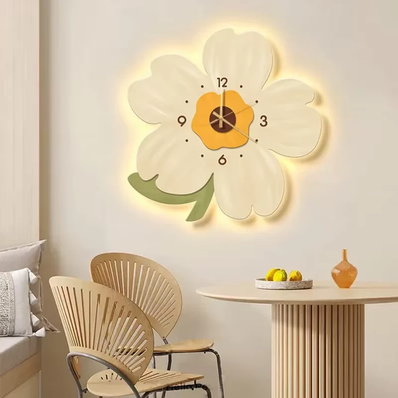 Backlit Flower Clock