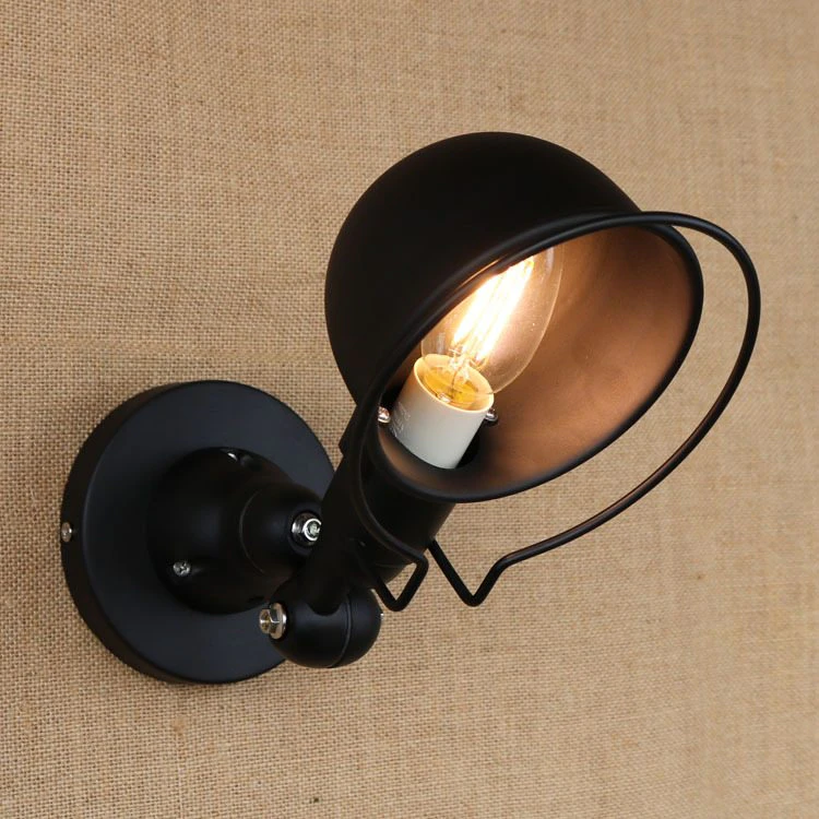 Iron Pivot Wall Lamp