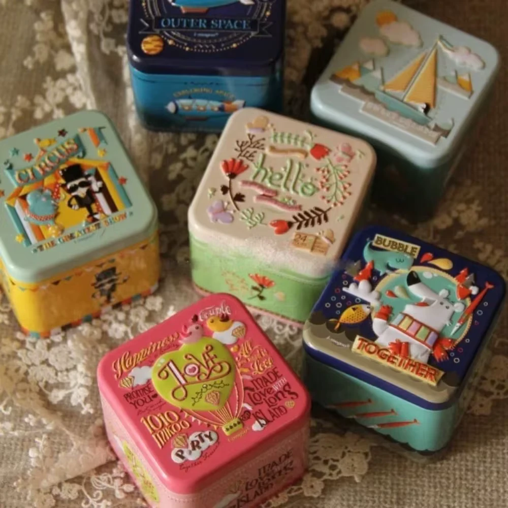 3D Cartoon Tin Box