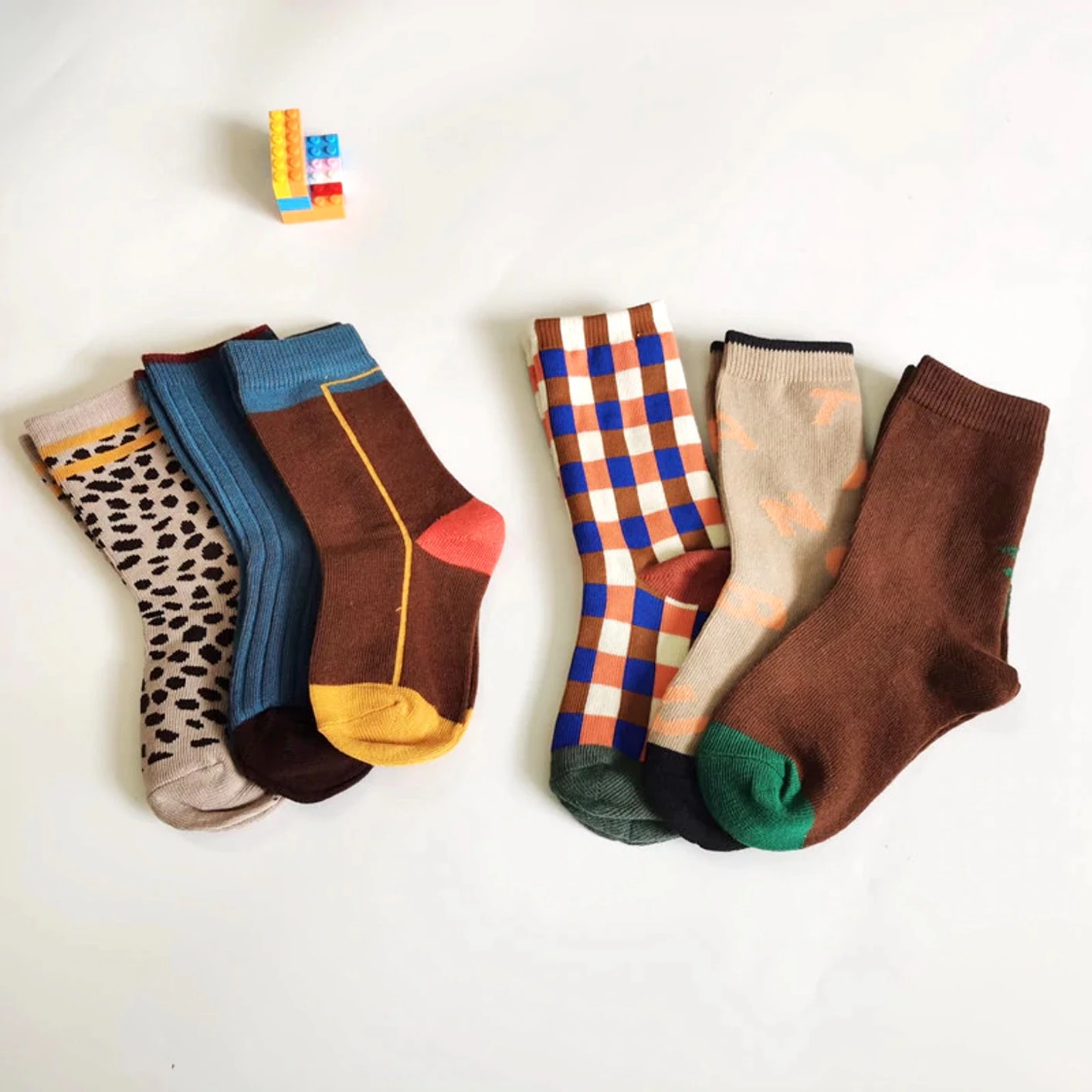 Vintage Plaid Socks Pack
