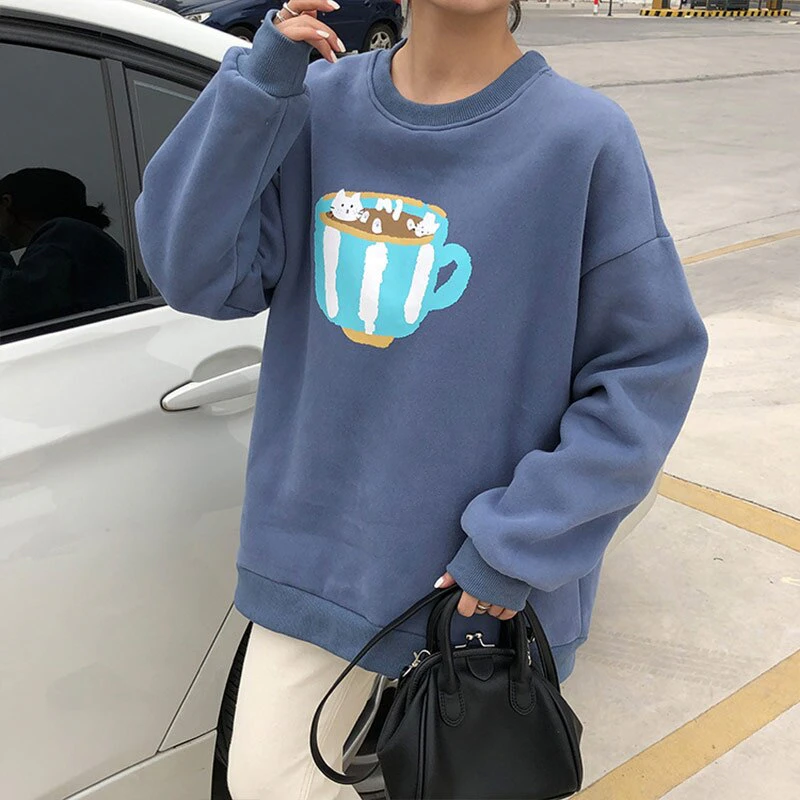Women's Printed Crew
