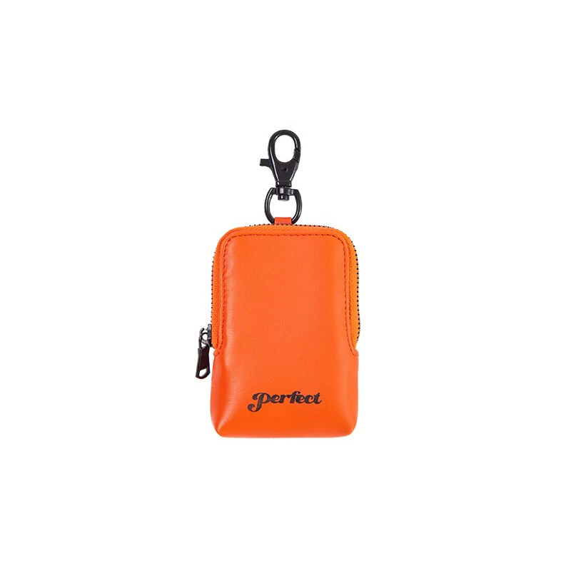 Orange Men's Coin Purse